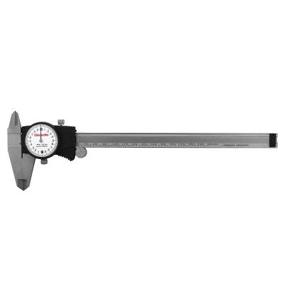 Skjutmått med ur 0-200 mm x 0,02 mm